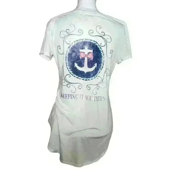 Red Camel women's v-neck tee size medium - Picture 2 of 7